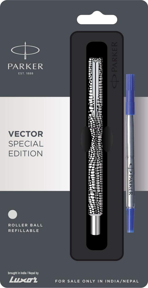 Parker Vector Predator Roller Ball Pen Special Edition Chrome Trim
