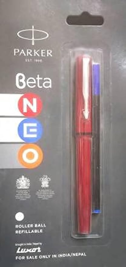 Parker (F) Beta Neo Roller Ball LG Red Pen