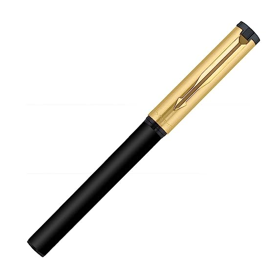 Parker Beta Premium Ball Pen Gold Trim Gold Finish Cap