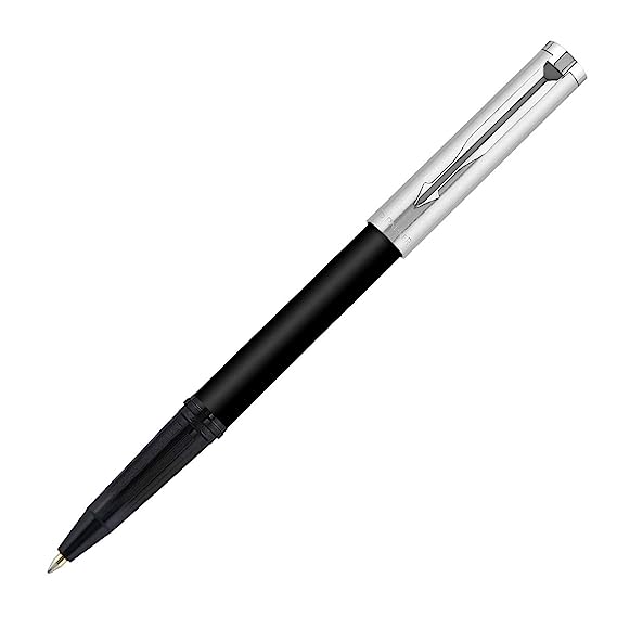 Parker Beta Premium Ball Pen Chrome Trim Silver Finish Cap