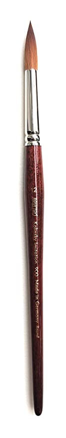 Brustro Kolinsky Imitation Watercolour Round Brush Size - 12