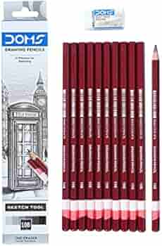 DOMS Drawing & Sketching 10B Pencil (Pack of 20)