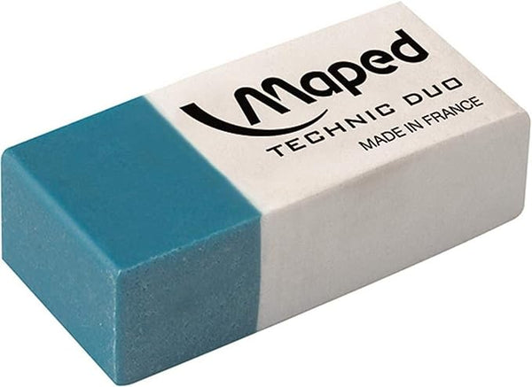 MAPED TECHNIC DUO ERASER PKT OF 2PC