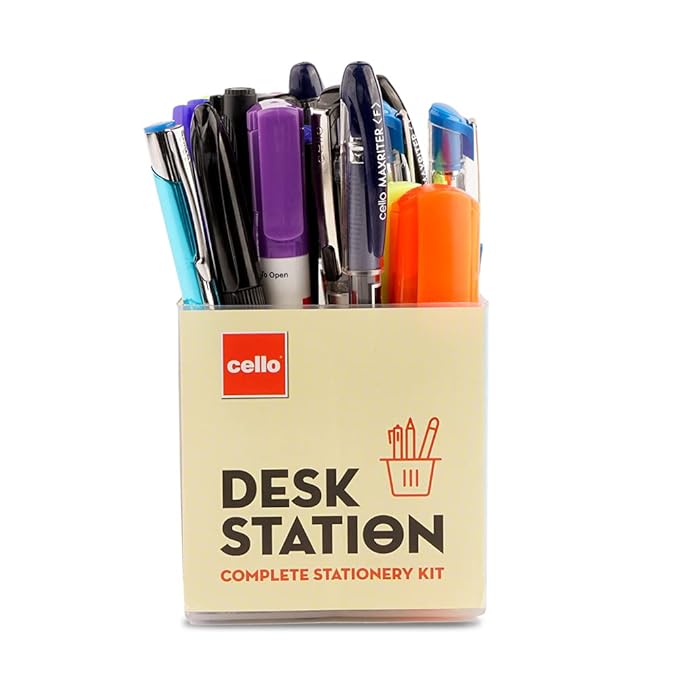 Cello Office Stationery Kit  Office Set (Multicolor)