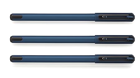 UNOMAX Finetron 2X 0.5MM Black Ball Pen (Pack of 30, Ink Color - Black)