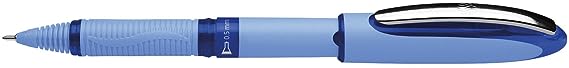 SCHNEIDER One Hybrid Needle Tip 0.5 Roller Ball Pen-Blue