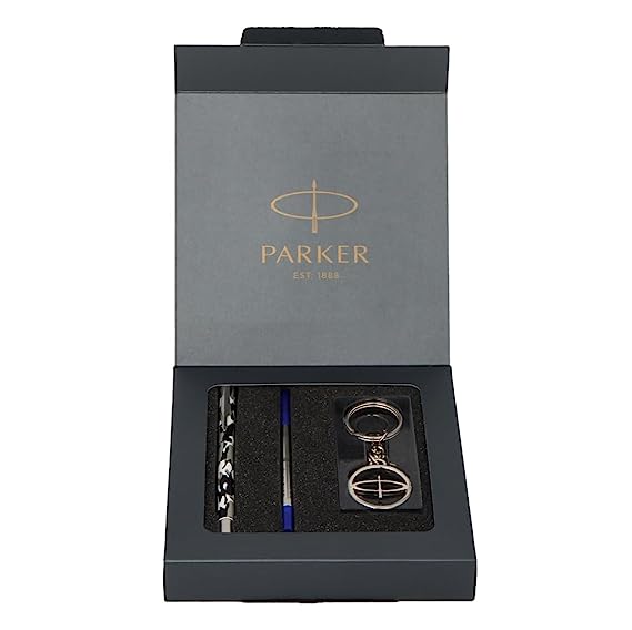 Parker Vector Camouflage Coated Special Edition Roller Ball Pen Black Body Color Free Key Card Holder Gift Set