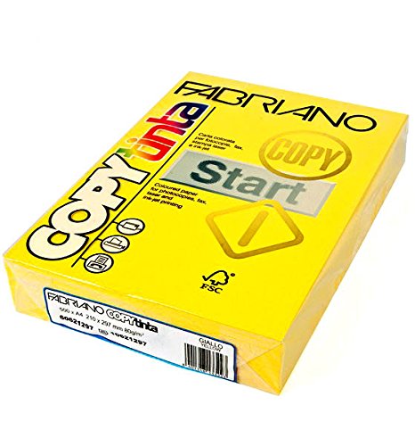 Fabriano Copy Tinta A4 Giallo (Jumbo Pack of 500)