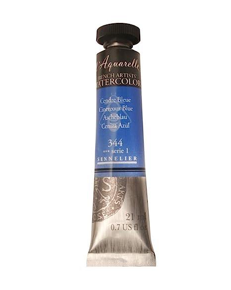 Sennelier l'Aquarelle French Artists' Watercolor 21 ML Cinereous Blue