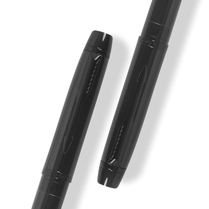 Parker Odyssey Lacque Black |Black Metal Trim |Roller Ball Pen