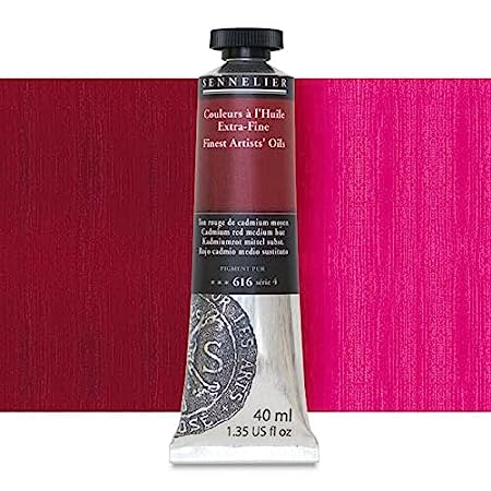 Sennelier Finest Artist Oil Colour 40 ML Series 3 (Cadmium Red Medium Hue)