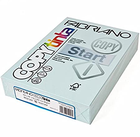 Fabriano Copy Tinta A4 Celeste Chiaro (Jumbo Pack of 500)