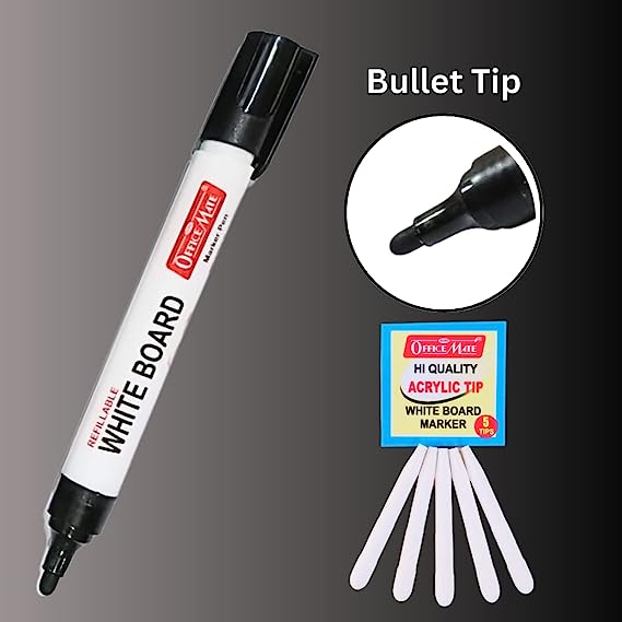 Soni Officemate Whiteboard Marker Ink Kit, 500 Ml  (Black)
