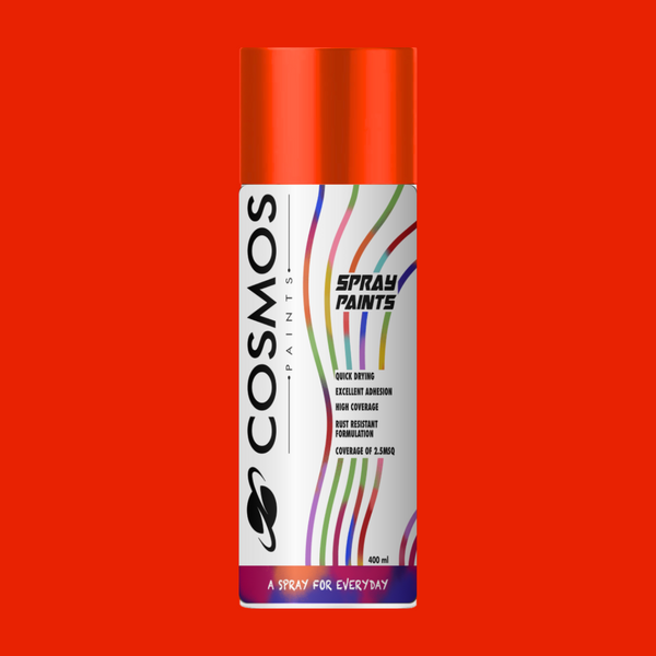 Cosmos Paints - Spray Paint in 5228 Bright Red 400ml