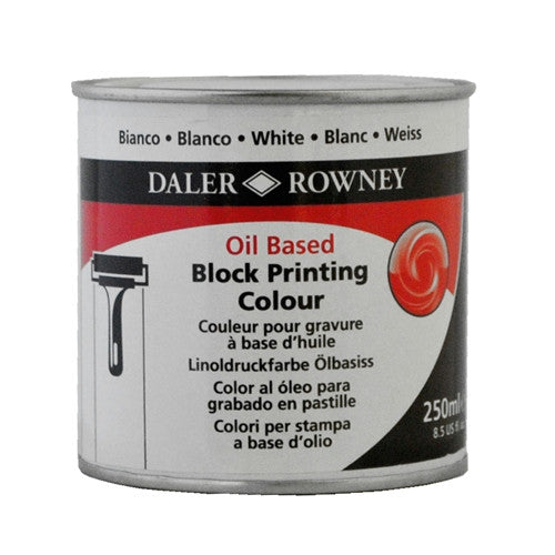 Daler-Rowney Oil Block Printing (250ml, White) Pack of 1