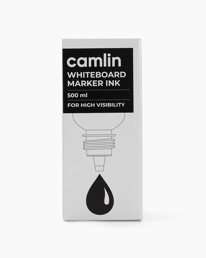 Camlin White Board Marker Ink (500 ml, Black)