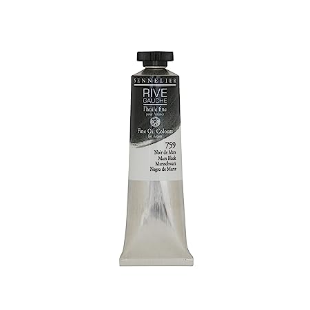 Sennelier Rive Gauche Artist Oil Color 40 ml Mars Black