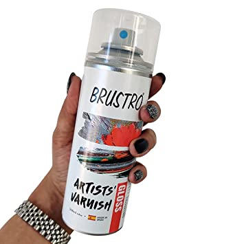 Brustro Artists Picture Varnish - Gloss - 200 ml Spray can