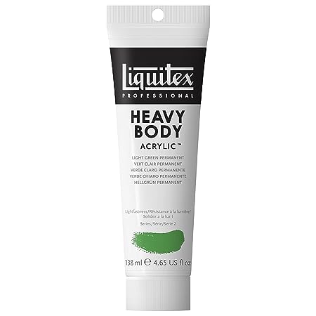 Liquitex Professional Heavy Body Acrylic Paint Permanent Green Light 138ML