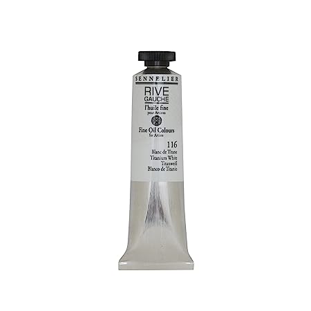 Sennelier Rive Gauche Artist Oil Color 40 ml Titanium White