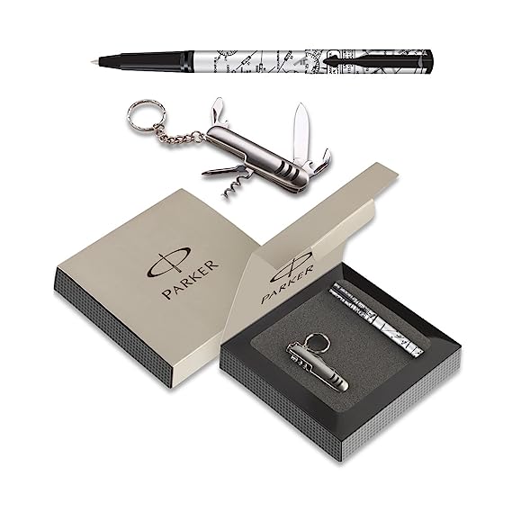 Parker Beta Navigation Ball Pen With Multi Knife