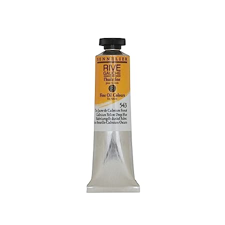 Sennelier Rive Gauche Artist Oil Color 40 ml Cadmium Yellow Deep Hue