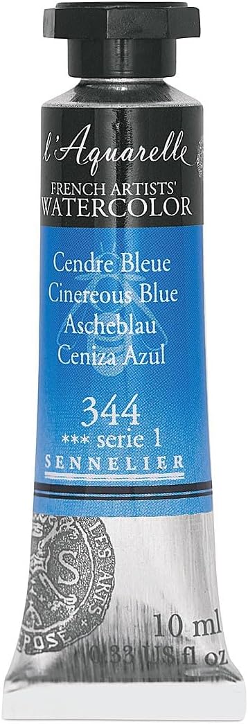 Sennelier l'Aquarelle French Artists' Watercolor 10 ML Cinereous Blue