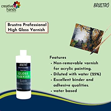 Brustro Professional High Gloss Varnish 100 Ml