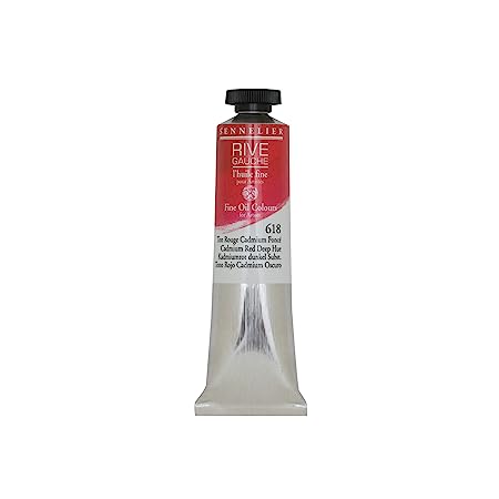 Sennelier Rive Gauche Artist Oil Color 40 ml Cadmium Red Deep Hue