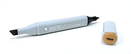 Brustro Twin Tip Alcohol Based Marker Potato Brown