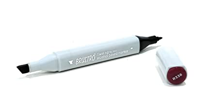 Brustro Twin Tip Alcohol Based Marker Argile