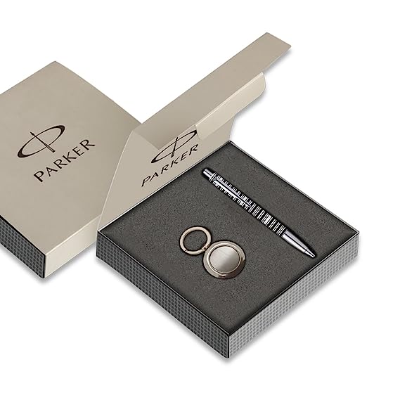 Parker Vector Special Edition Ball Point Pen And Round Key Chain Gift Set