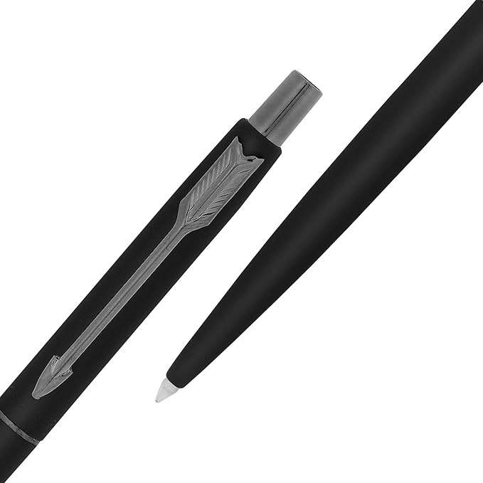 Parker Classic Matte Black| Gun Metal Trim |Ball Pen| Ink Colour – Blue