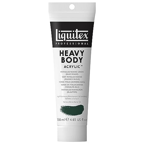 Liquitex Professional Heavy Body Acrylic Paint Phthalo Green Blue Shade 138ML