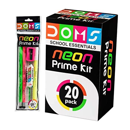 DOMS NEON PRIME KIT (PACK OF 20)