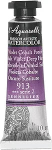 Sennelier l'Aquarelle French Artists' Watercolor 10 ML Cobalt Violet Deep Hue