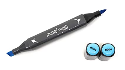 BRUSTRO Artists Sketch Marker Baby Blue