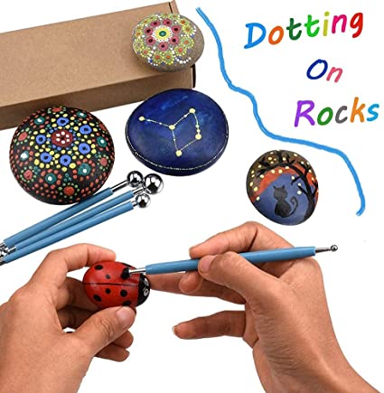 Embossing Tool Mandala 4 pcs Fondant Cake Flower Decorating Clay Sugar Craft Ball Modelling Cutter DIY Tool