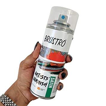 Brustro Artists Picture Varnish - Satin - 200 ml Spray can