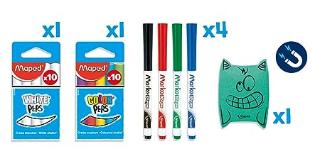 MAPED CREATIV FOR BLACK AND DRY ERASE BOARDS KIT