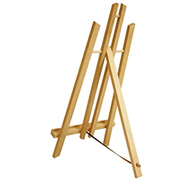 Brustro Artists’ Tabletop A-Frame Wooden Easel 17