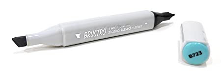 Brustro Twin Tip Alcohol Based Marker Teal