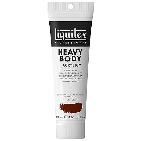 Liquitex Professional Heavy Body Acrylic Paint Burnt Sienna 138ML