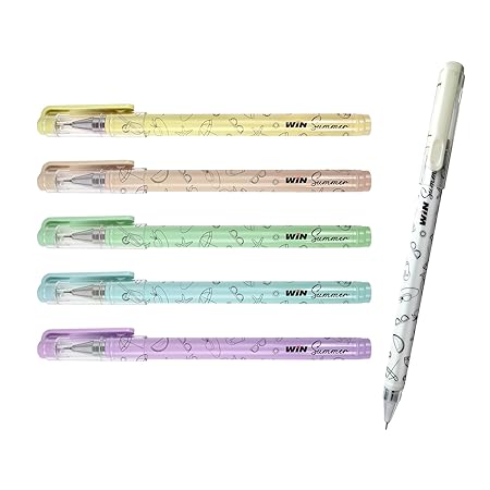 WIN Summer Ball Pens | 20Pens (10 Blue & 10 Black) | Best Ball Pens for Smooth Writing | Students,Office use | Stationery Items | Bal Pens for Exams