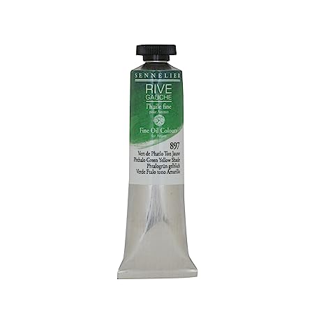 Sennelier Rive Gauche Artist Oil Color 40 ml Phthalo Green Yellow Shade