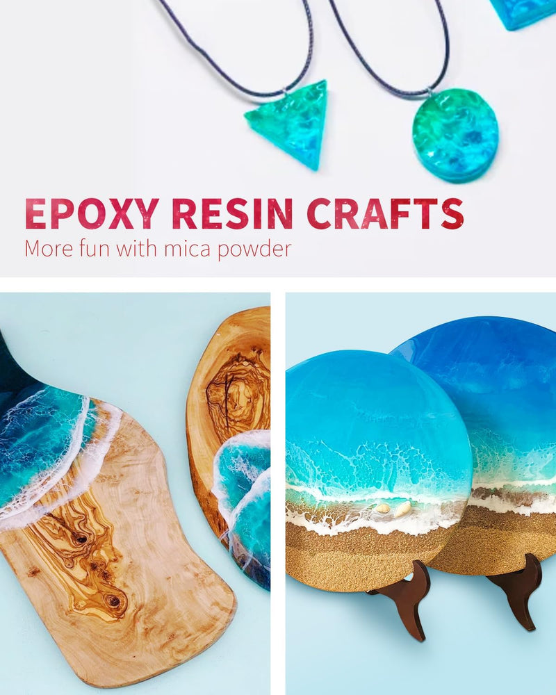 like it Non-Toxic Mica Pigment Powders for Epoxy Resin 25 Grams Colour Satin Mauve