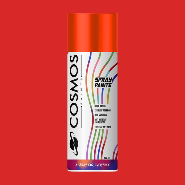 Cosmos Paints - Spray Paint in 06 Orange Red 200ml