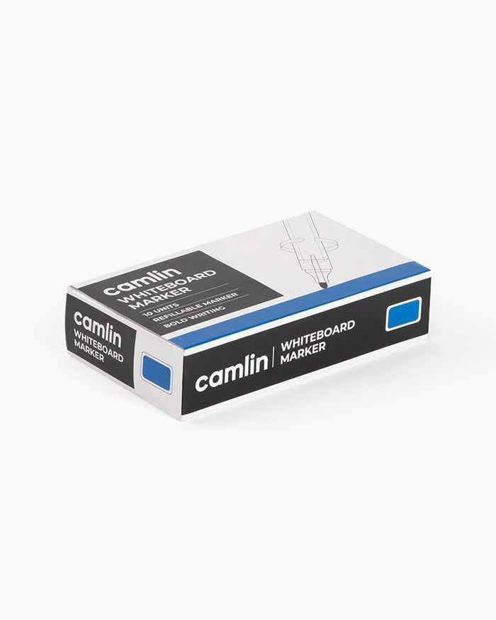 CAMLIN WHITE BOARD MARKER Blue, Pack of 10
