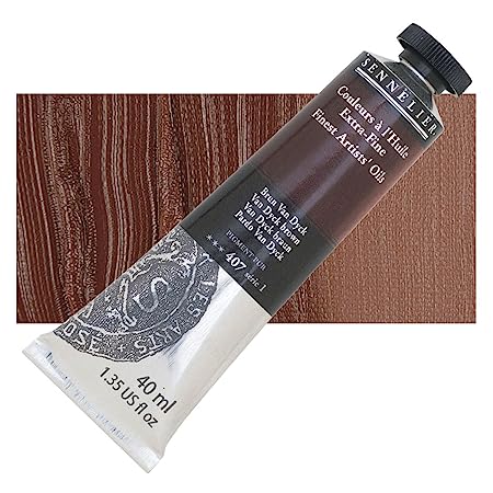 Sennelier Artists' Extra Fine Oil Colour 40 ML Vandyke Brown