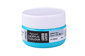 Brustro Professional Artists ’ Heavybody Acrylic Paint 50Ml Cobalt Teal (Sr 5)